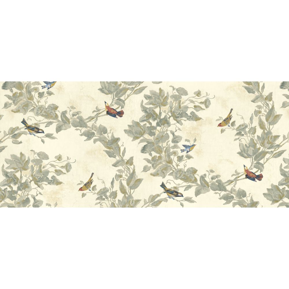 Roth & Tompkins Windsong Cotton Parchment Fabric